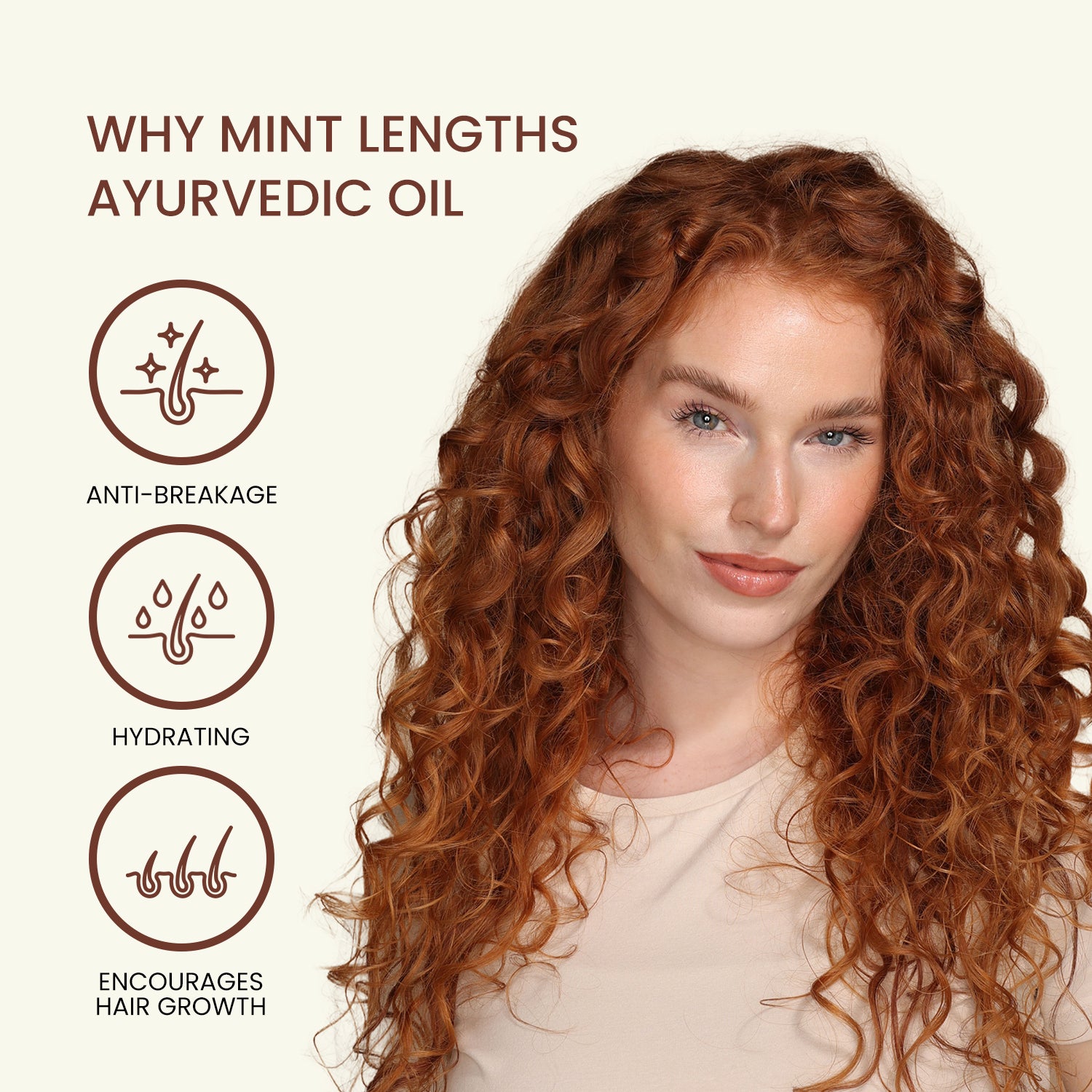 Mint ayurvedic oil for hair growth