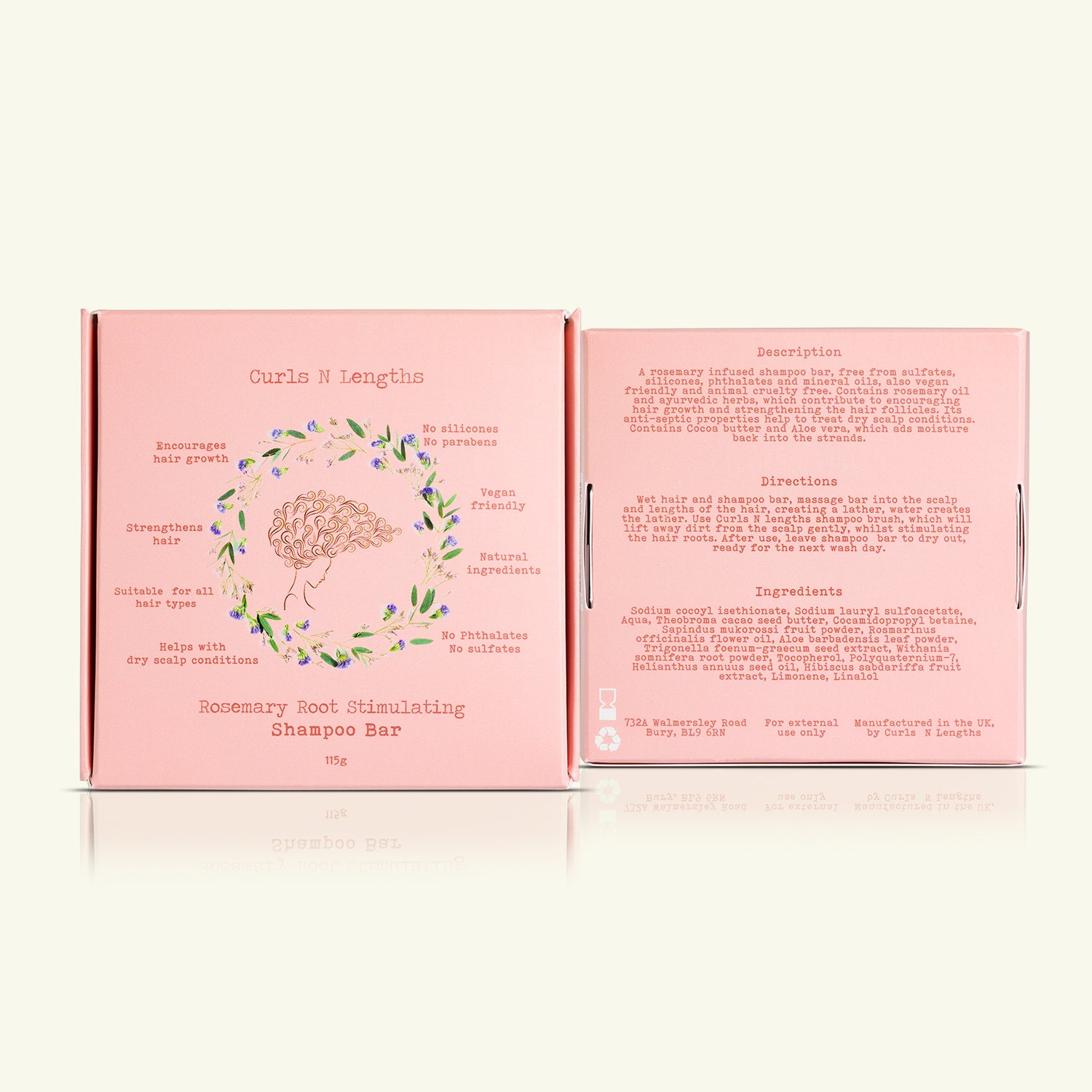 Root stimulating shampoo bar