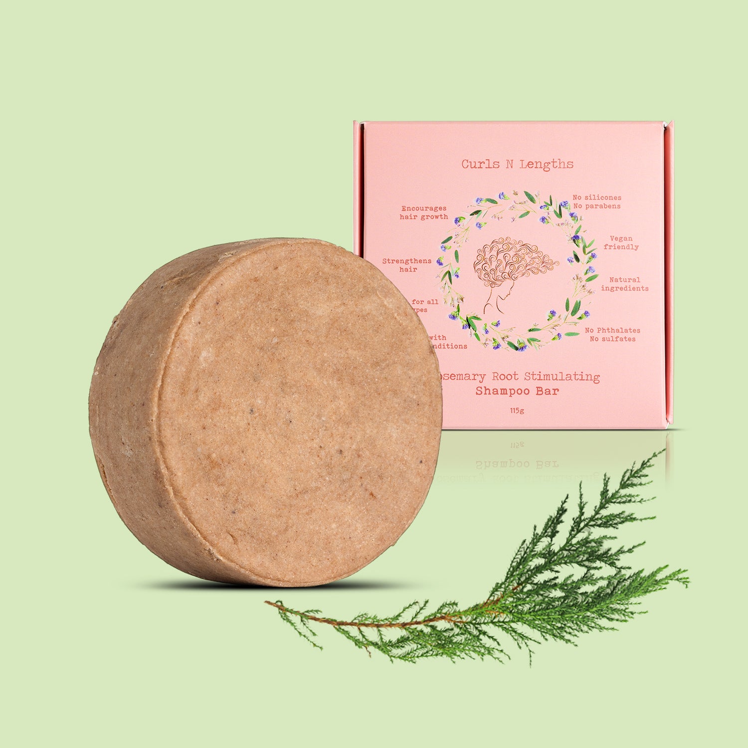 Rosemary oil shampoo bar