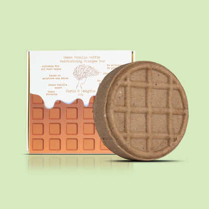 Cocoa Vanilla Waffle Moisturising Shampoo bar