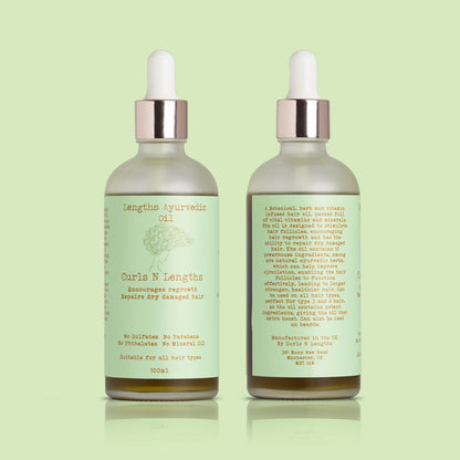 Mint Lengths Ayurvedic Oil